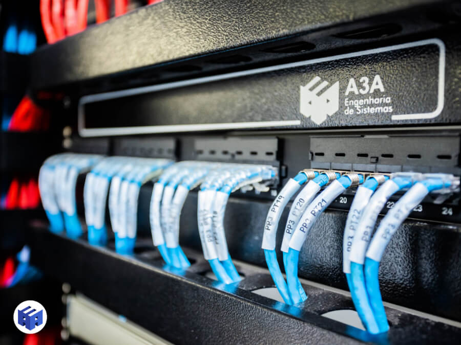 Cabeamento estruturado e patch panel — implantação de redes de computadores B S Soares